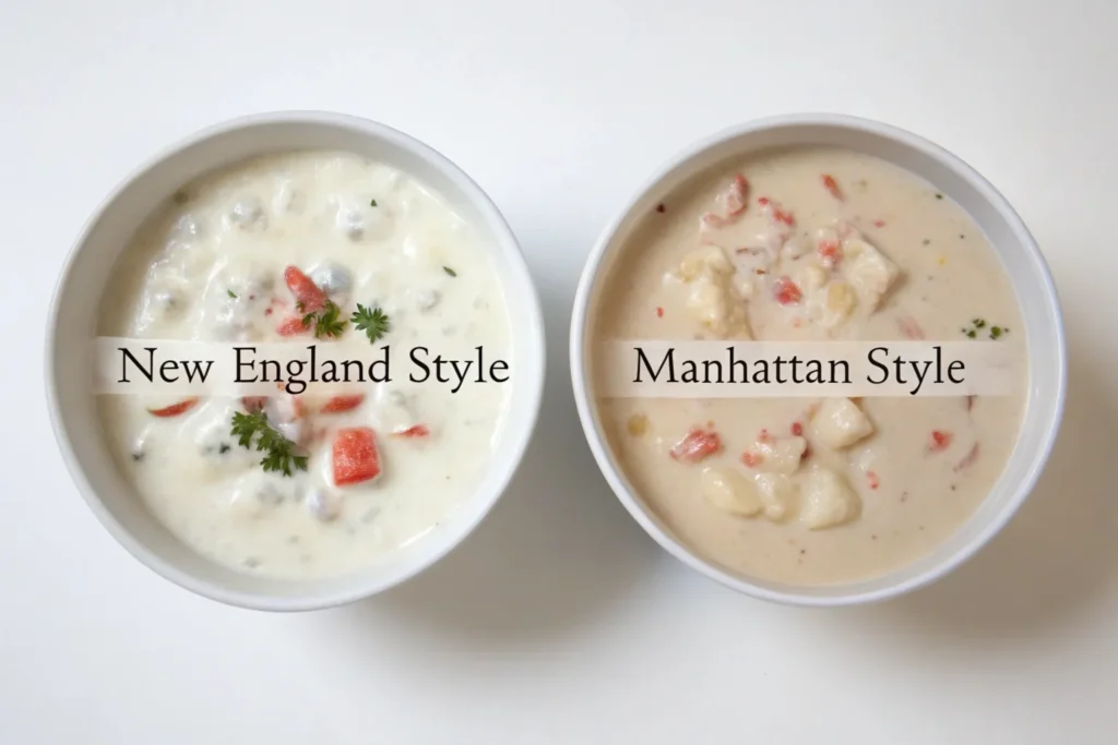 carbohydrates clam chowder