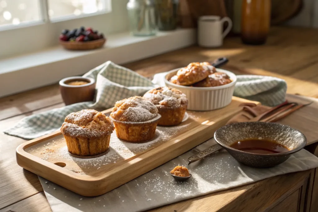 cinnamon sugar french toast muffins