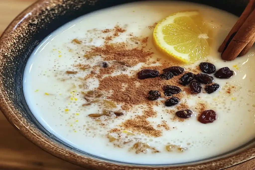 arroz con leche comfort food recipe