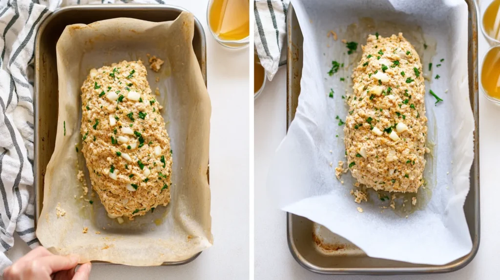 garlic parmesan chicken meatloaf