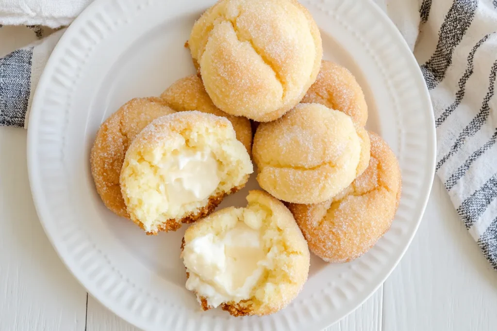 churro cheesecake cookies