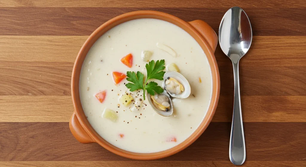 How many carbs are in white clam chowder