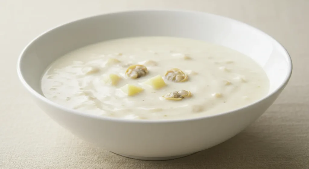 How many carbs are in white clam chowder